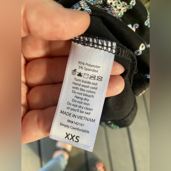 Elegant Lularoe Carly Dress Size XXS - Picture 5 of 7